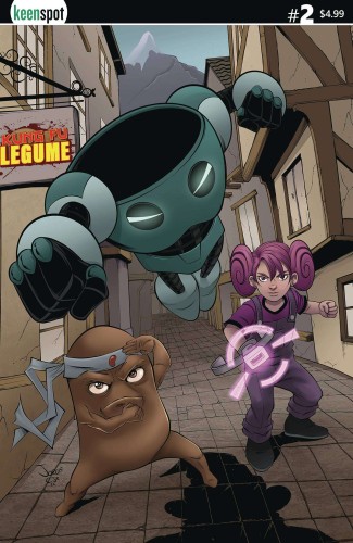 KUNG FU LEGUME #2 CVR B JORGE CORREA