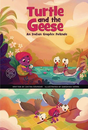 TURTLE & GEESE AN INDIAN GRAPHIC FOLKTALE (9781666340891)