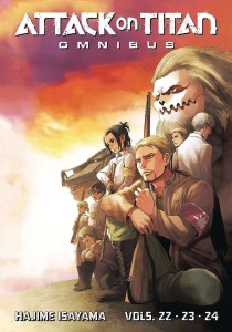 ATTACK ON TITAN OMNIBUS TP VOL 08 VOL 22 - 24