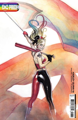 HARLEY QUINN #16 CVR C OLIVIER COIPEL PRIDE MONTH CARD STOCK VAR