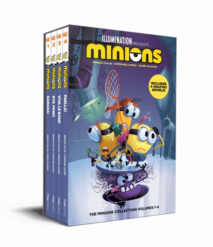 MINIONS TP VOL 1-4 BOX SET (9781787738577)