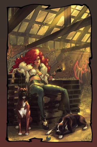 INVINCIBLE RED SONJA #9 CVR U 11 COPY FOC INCV HETRICK STREET VIRGIN