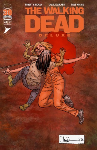 WALKING DEAD DLX #42 CVR E ADLARD