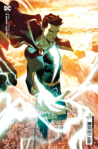 BLACK ADAM #2 CVR D INC 1:25 SIMONE DI MEO CARD STOCK VAR
