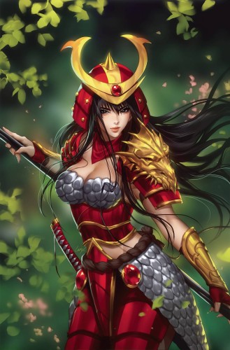SAMURAI SONJA #2 CVR K LEIRIX LTD VIRGIN