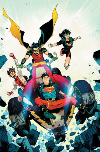 TIM DRAKE ROBIN #1 CVR E INC 1:50 DAN MORA YOUNG JUSTICE ERA CARD STOCK VAR