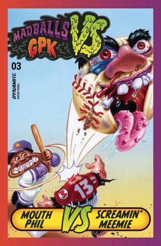 MADBALLS VS GARBAGE PAIL KIDS #3 CVR C TRADING CARD