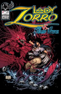 LADY ZORRO VS SWAMP WITCH ONE SHOT CVR A MARTINEZ