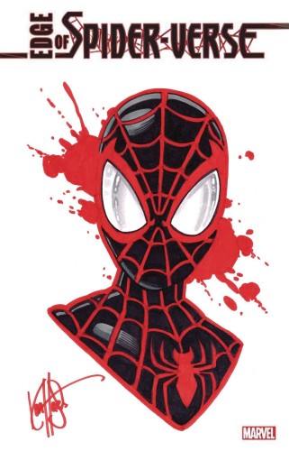 DF EDGE OF SPIDERVERSE #1 HAESER MILES SKETCH