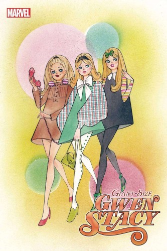 DF GIANT SIZED GWEN STACY #1 GAGE SILVER SGN