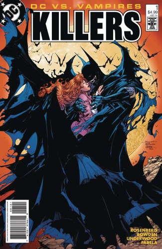 DF DC VS VAMPIRES KILLERS #1 BATMAN HOMAGE ROSENBERG SGN