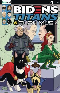BIDENS TITANS VS ELON MUSK #1 CVR B REMULAC AMBER TURD