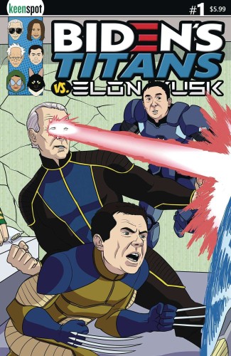BIDENS TITANS VS ELON MUSK #1 CVR C REMULAC JOE PETE ANDREW