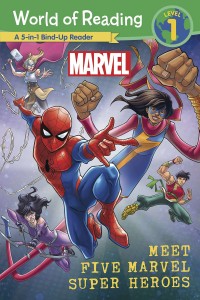 WORLD OF READING MEET FIVE MARVEL SUPER HEROES SC
