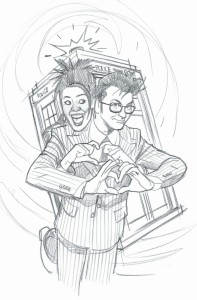 DOCTOR WHO SPECIAL 2022 ONE SHOT CVR D HUGHES SKETCH VIRGIN
