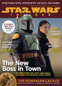 STAR WARS INSIDER #213 NEWSSTAND ED