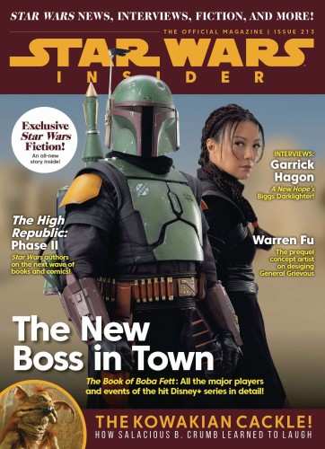 STAR WARS INSIDER #213 NEWSSTAND ED