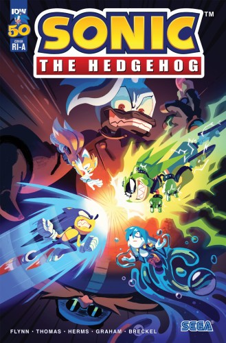 SONIC THE HEDGEHOG #50 CVR G 10 COPY FOURDRAINE