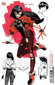 DARK CRISIS #3 (OF 7) CVR G DAN MORA RED CANARY CARD STOCK VAR