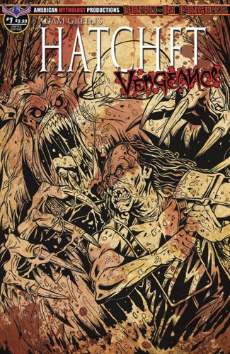 HATCHET VENGEANCE #1 LTD ED BLOODY HORROR CVR