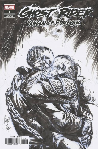 GHOST RIDER VENGEANCE FOREVER #1 KUBERT VAR