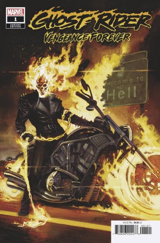 GHOST RIDER VENGEANCE FOREVER #1 LARRAZ VAR