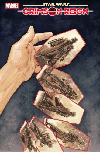 STAR WARS CRIMSON REIGN #5 (OF 5) 25 COPY INCV SABACC CARD V