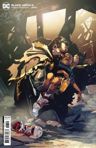 BLACK ADAM #3 CVR B RAFA SANDOVAL CARD STOCK VAR