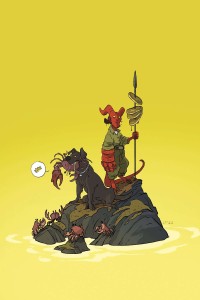 YOUNG HELLBOY ASSAULT ON CASTLE DEATH #4 (OF 4) CVR B TREIMAN