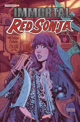 IMMORTAL RED SONJA #7 CVR D ACOSTA