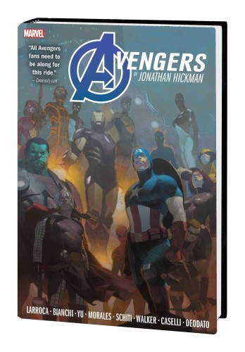 AVENGERS BY JONATHAN HICKMAN OMNIBUS HC VOL 02 RIBIC CVR (9781302945497)