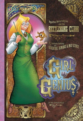 GIRL GENIUS HC VOL 01 AGATHA & BEETLEBURG CLANK NEW PTG (9781890856755)