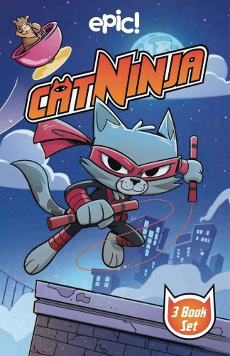 CAT NINJA GN BOXED SET BOOKS 1-3 (9781524876845)