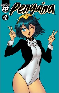 PENGUINA ONE SHOT CVR B ICE BLUE FOIL DUNN