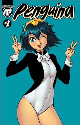 PENGUINA ONE SHOT CVR B ICE BLUE FOIL DUNN