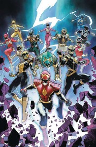 DF MIGHTY MORPHIN POWER RANGERS #100 PARROTT SGN
