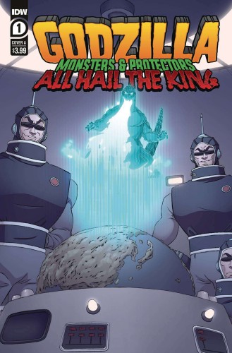 GODZILLA MONSTERS & PROTECTORS ALL HAIL KING #1 CVR A SCHOENING