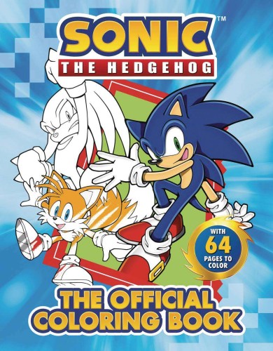SONIC THE HEDGEHOG OFF COLORING BOOK (9780593523766)