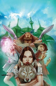 OZ RETURN OF WICKED WITCH #1 (OF 3) CVR B BARRIONUEVO