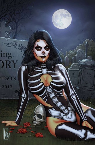 GRIMM FAIRY TALES PRESENTS HORROR PINUP 2022 CVR D DIPASCALE