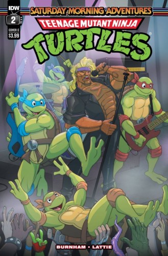 TMNT SATURDAY MORNING ADVENTURES #2 CVR C MARTIN