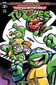 TMNT SATURDAY MORNING ADVENTURES #2 CVR B FOSGITT