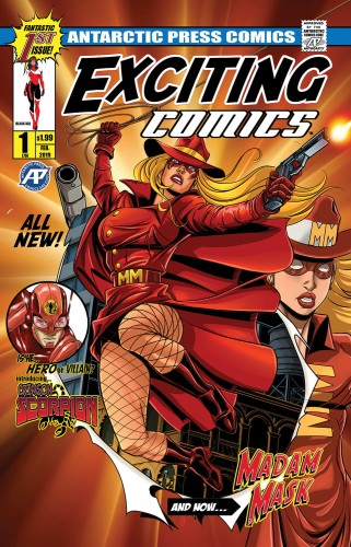 EXCITING COMICS #1 MAIN CVR