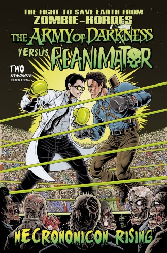 AOD VS REANIMATOR NECRONOMICON RISING #2 CVR K FOC HAESER