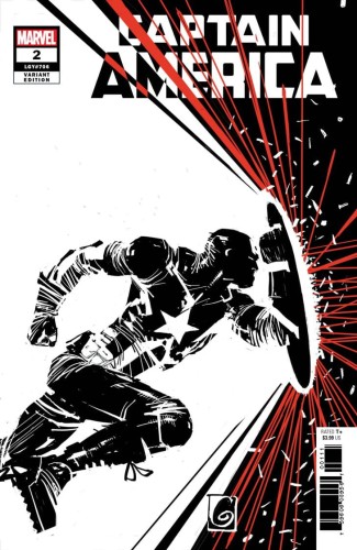 CAPTAIN AMERICA #2 GARNEY VAR