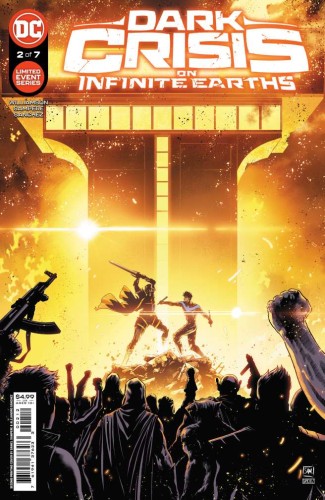 DARK CRISIS ON INFINITE EARTHS #2 Second Printing 2nd ptg