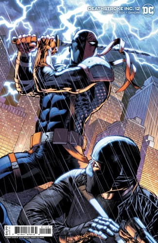 DEATHSTROKE INC #12 CVR B JESUS MERINO CARD STOCK VAR