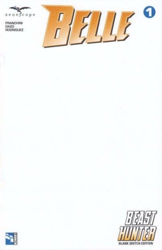 BELLE BEAST HUNTER #1 (OF 6) E CVR BLANK SKETCH
