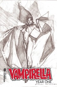 VAMPIRELLA YEAR ONE #1 CVR G 10 COPY INCV NOWLAN PENCILS ORI