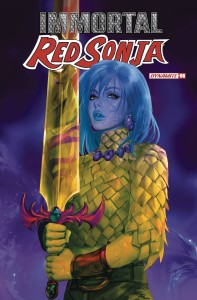 IMMORTAL RED SONJA #6 CVR M FOC LEIRIX ULTRAVIOLET